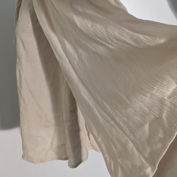 XS Boho Anthropologie Bell-Sleeved Top *NWT* - Picture 5 of 5